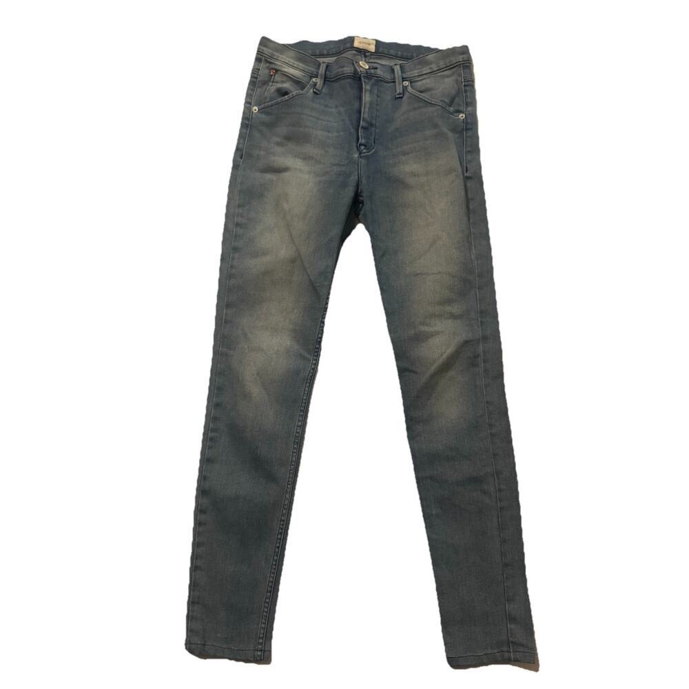 Hudson Lynne High Waist Skinny Jeans Womens 28 Medium Wash Stretch